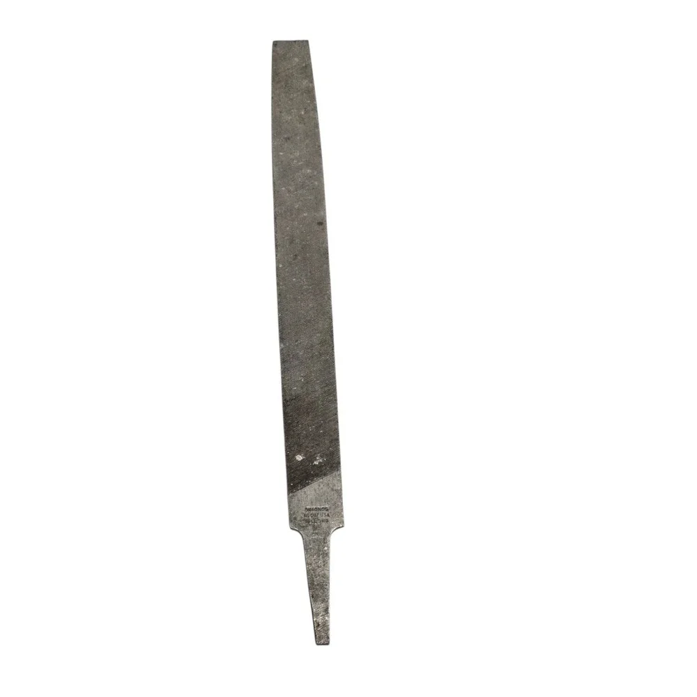 Simonds File Nucut USA Flat Bastard Double Cut Flat BD Vintage Tools
